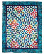 147: Kaleidoscope in Batiks by Karen Monath 