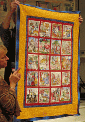 Karen Monath-Alphabet Quilt for Grace Evey-My First Grandchild