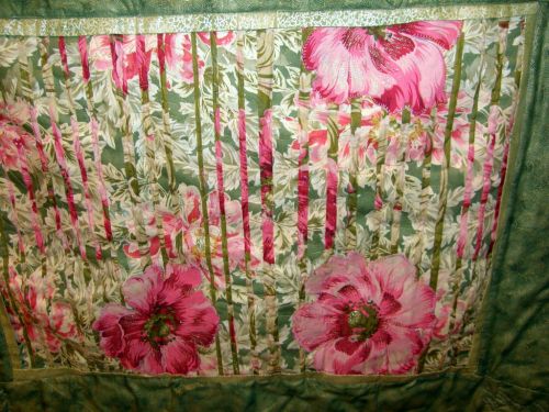 Sandi Howell-Madame Pompador's Hanging Garden-Quilters of color Challenge 2012