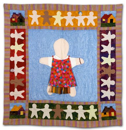 325: Doll Twin Quilt by Renee Fields