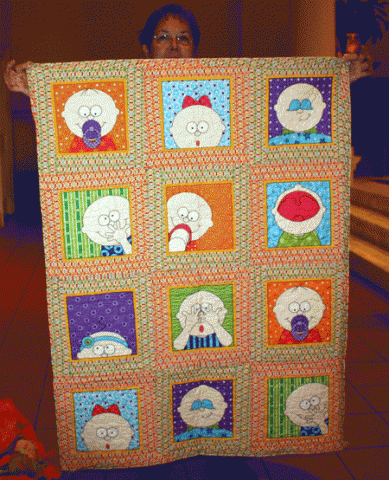 Jennifer Bigelow - "The Baby's Here" Quilt