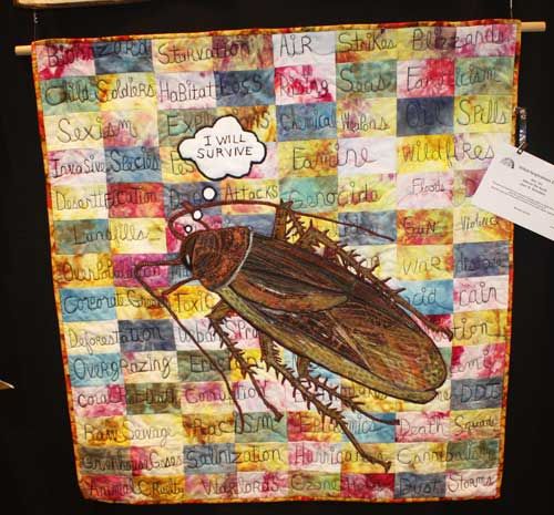 Jane Broaddus - "Inherit the Earth" - Art Quilt