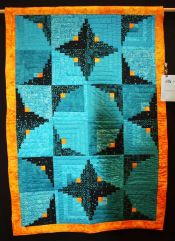 Freida Hoyett - "Moon Beam" - Large Pieced Quilts