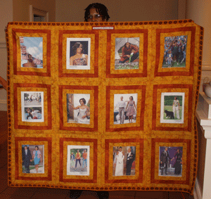 Carolyn Alexander  - Michele Obama Quilt