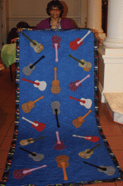 Trudy Raeburn - Guitar Quilt