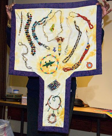 Costume Jewelry Quilt 