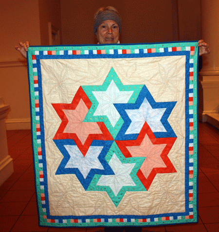 Ann Morrell - "Stars for Gretchen" Quilt