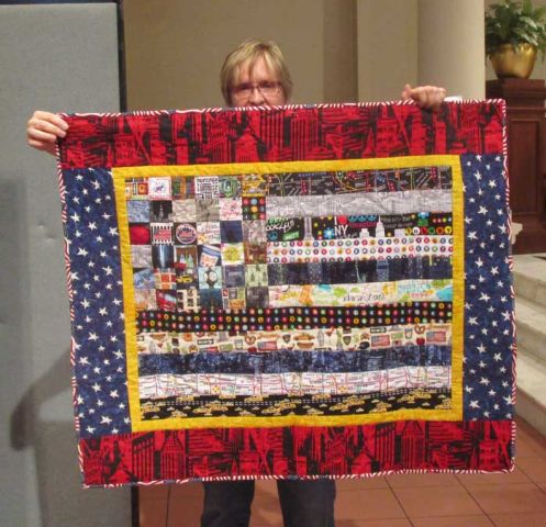 Diane Schneck - New York City Values Quilt