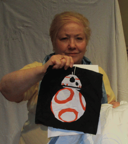 Susan Acevedo - BB-8 Mug Rug