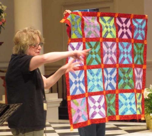 Karen Baskett - "Batik Me" Quilt