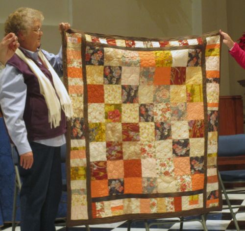 Floral Quilt - Autumn Colors