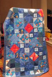 Marilyn Korn - twin size charity quilt