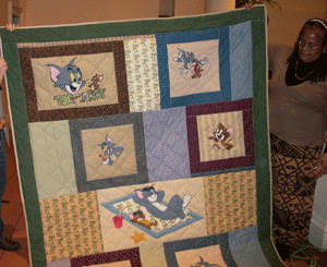 Maxine Townsend Broderick - Tom & Jerry Quilt