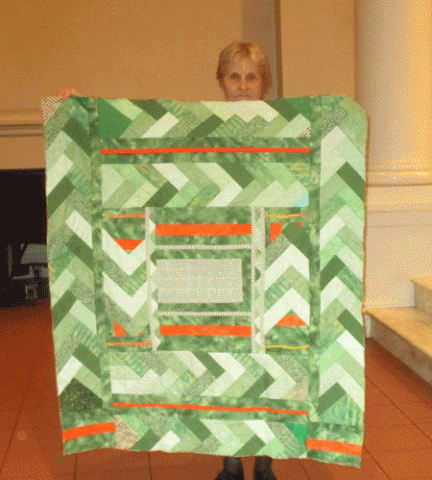 Mary Butler - Green Garden Quilt