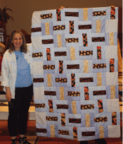 Diane Rubenstein - Shirting Challenge Quilt