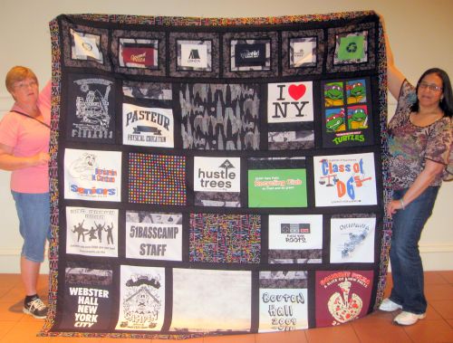 Helen Clemens-Tee Shirt Quilt Top