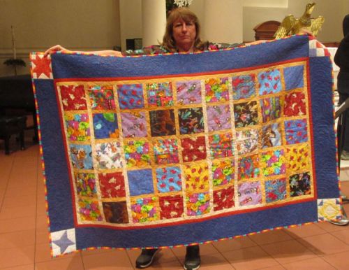 Karen Monath - I Spy Quilt for Michael