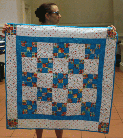 Paul's Baby Boy Quilt - Option #1 - Susan Knaster