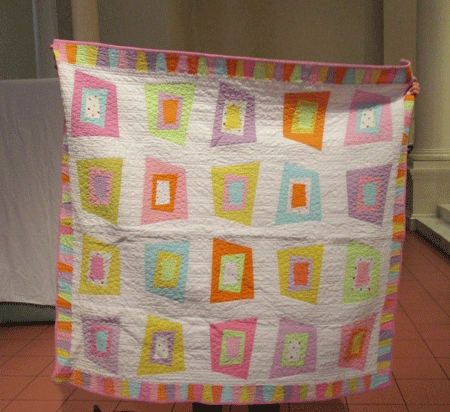 Susan Knaster - Baby Crib Quilt for Nina Belle