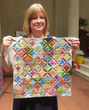 Lisa Mason - Small Cathedral Windows Quilt