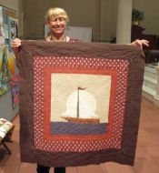 Karen Monath - "My First Sail Boat"