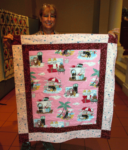 Karen Monath - Fun and Furry Baby Quilt