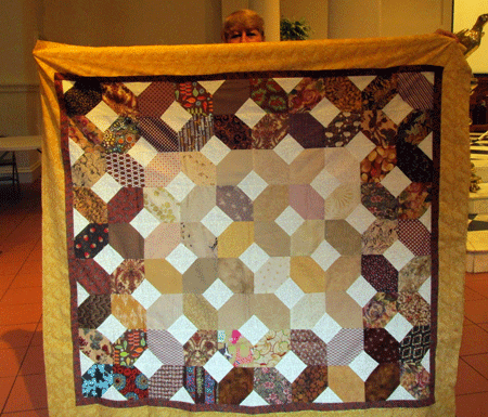 Karen Monath - X's and O's Quilt with Swap Fabrics