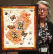 Beth Pile - Wall Quilt - "Flying Free"