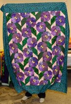 Purple & Purple Flowers Unfinished