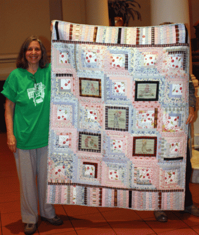 Diane Rubenstein - Quilt "A Long Long Time Ago"