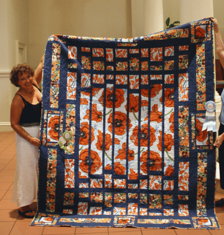 Pansies Dance Quilt - Teri Scaduto