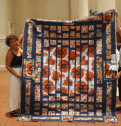 Pansies Dance Quilt - Teri Scaduto