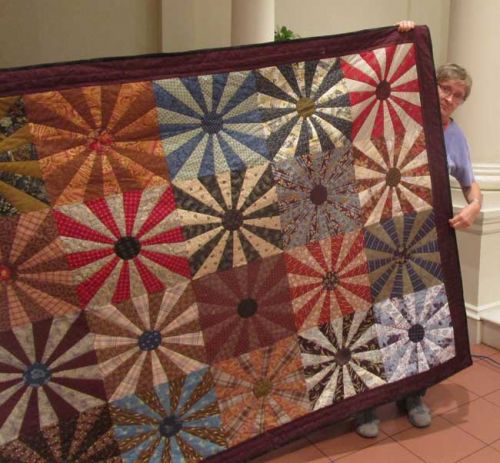 Diane Schneck - "Vintage Spin" Quilt