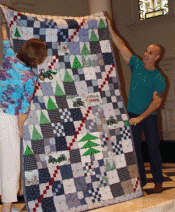 Shirting Challenge Quilt 10