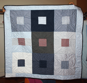 Shirting Challenge Quilt 11