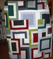 Shirting Challenge Quilt 13