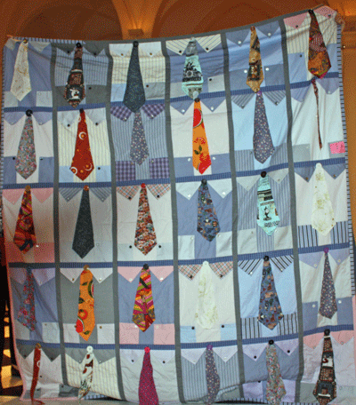 Shirting Challenge Quilt 15