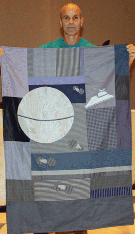 Shirting Challenge Quilt 8