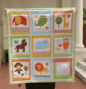 Hadfield Baby Quilt - Karen Sternberg