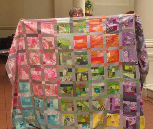 Claire Surovell - "How I Spent my Summer Vacation" Quilt