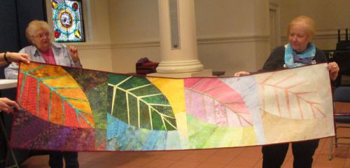 Susan Acevedo - Leaf Quilt