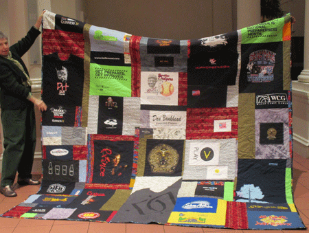 Dariel James - T-Shirt Quilt