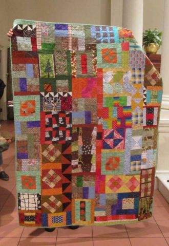 Valerie Turer - "I Was Surprised" Scrappy Quilt