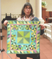 Betsy Vinegrad - Green Quilt