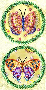 beaded kaleidoscope by Nancy Eha
