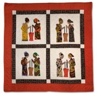 129: African Ladies by Sylvia "Cookie" Hodge 