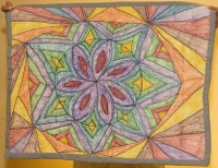 Crayon Mandala