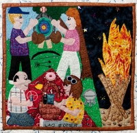 Lag B'Omer - Detail from Traditions by Roz Manor