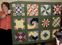 "I finally finished the quilt!"