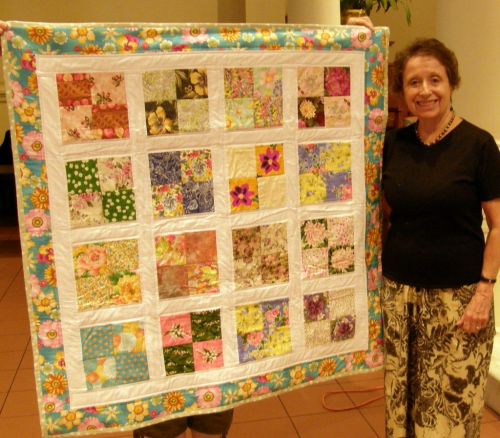 Peggy McGeary-Made from Floral Block of the Month